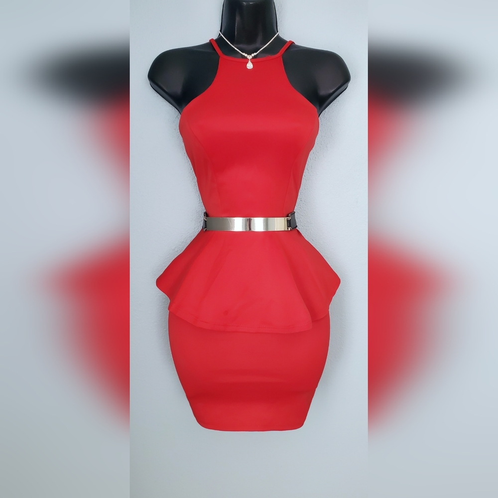 Red dress
